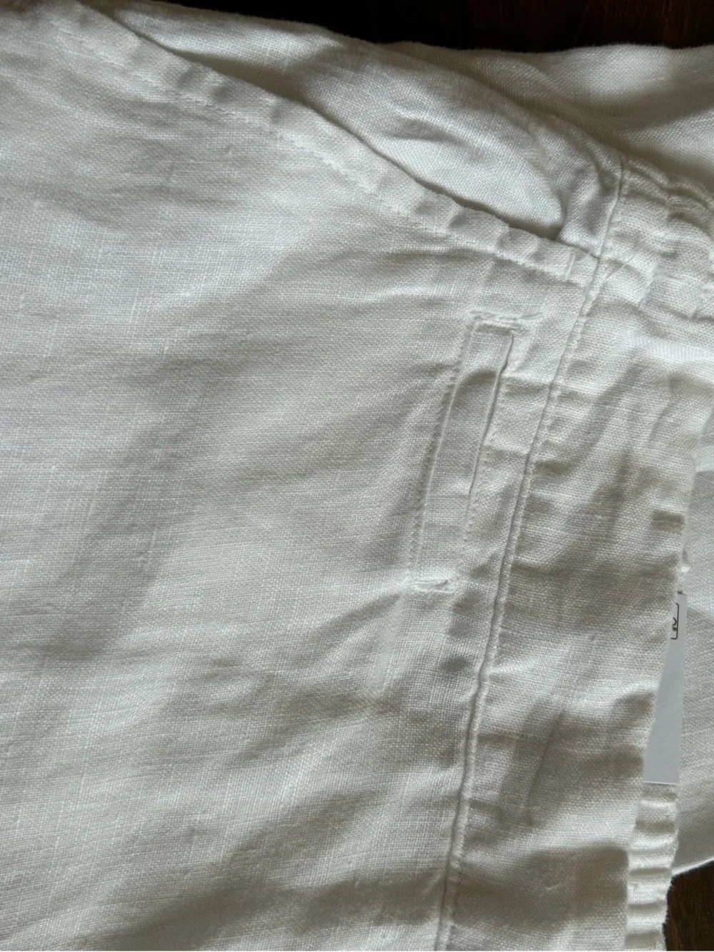 Panama Jack Mens Chino Linen Pants White Sz XL Lightweight New